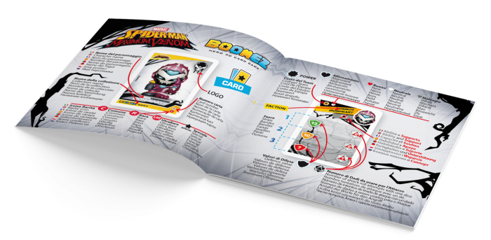 Cicaboom Marvel Boomez 3D Card Game - Regolamento