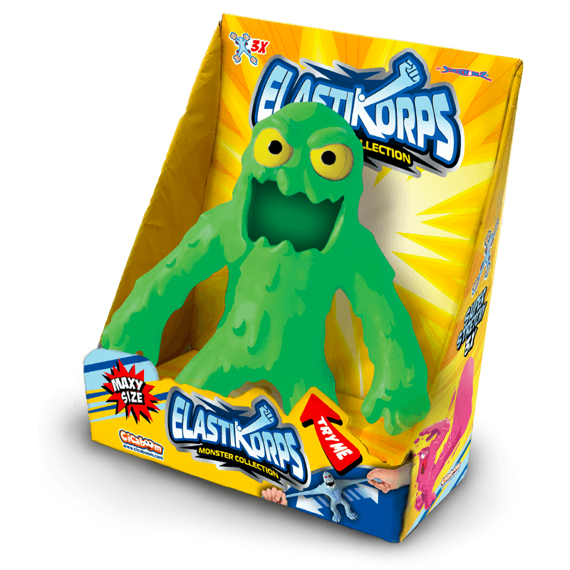 Cefa Toys Elastikorps Zombie Bears - Orsetti Elastici 14 Cm Con Sorpresa, Collezione 10 Modelli